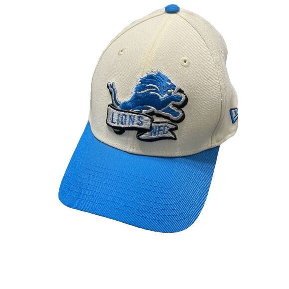 Detroit Lions New Era 2022 Official Sideline 39THIRTY Cap Med/Large - Picture 1 of 6